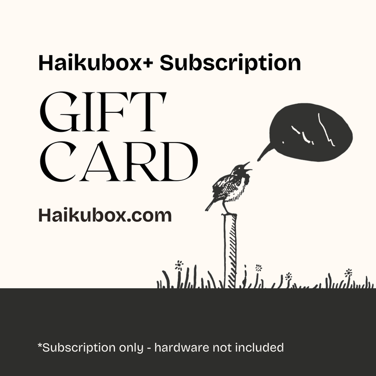 Subscription Gift Card
